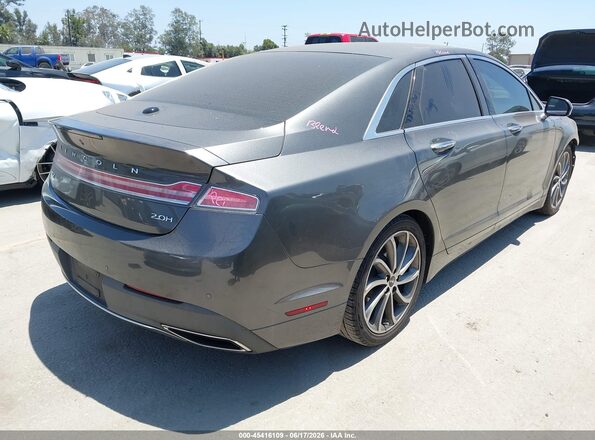 3LN6L5MU3JR610130 2018 LINCOLN MKZ HYBRID Gray Rear right
