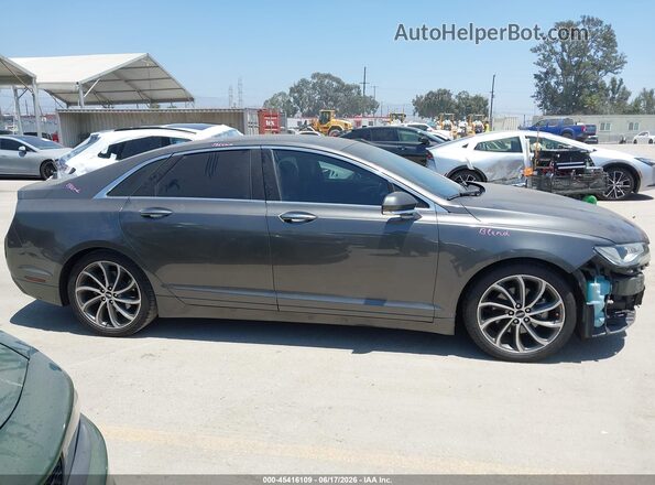 3LN6L5MU3JR610130 2018 LINCOLN MKZ HYBRID Gray 360 interior view