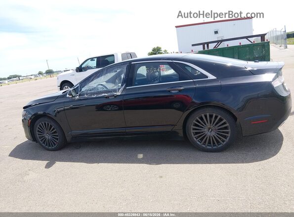 3LN6L5MU5JR619573 2018 LINCOLN MKZ HYBRID Черный Вид задней части салона