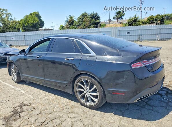 3LN6L5MU7JR618439 2018 LINCOLN MKZ Черный Задняя левая четверть