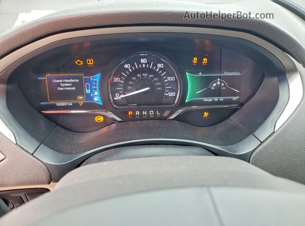 3LN6L5MU9JR619334 2018 LINCOLN MKZ Blue Vista del cuadro de instrumentos