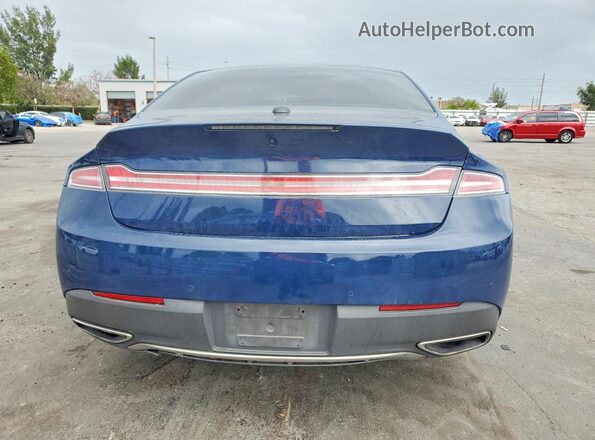 3LN6L5MU9JR619334 2018 LINCOLN MKZ Blue Vista trasera