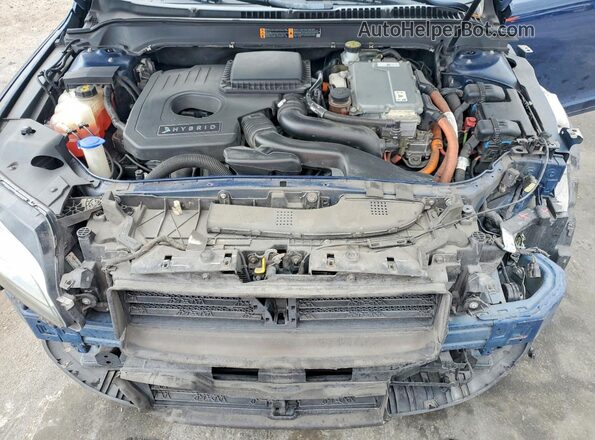 3LN6L5MU9JR619334 2018 LINCOLN MKZ Blue Vista interior trasera