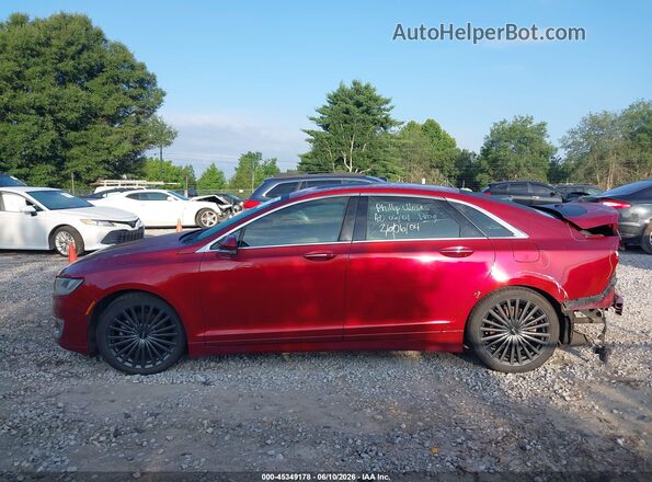 3LN6L5MUXJR603921 2018 LINCOLN MKZ HYBRID Red 