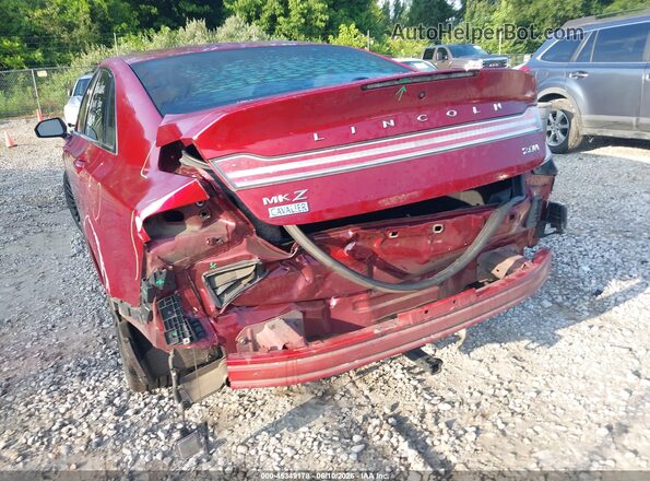 3LN6L5MUXJR603921 2018 LINCOLN MKZ HYBRID Red Вид спереду