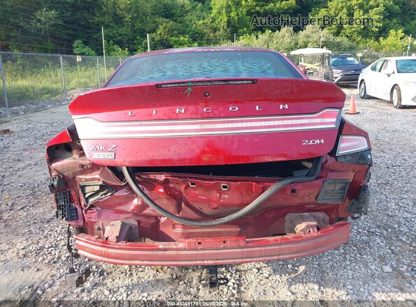 3LN6L5MUXJR603921 2018 LINCOLN MKZ HYBRID Red 