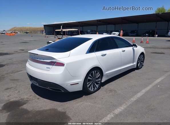 3LN6L5MUXKR620980 2019 LINCOLN MKZ HYBRID White Rear right