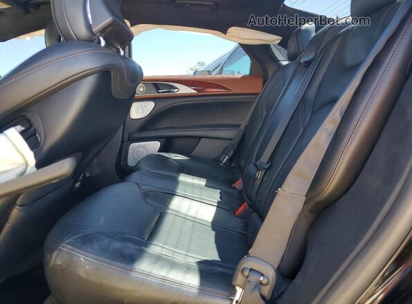 3LN6L5NU0JR611606 2018 LINCOLN MKZ Black Հետևի նստատեղերի տեսք