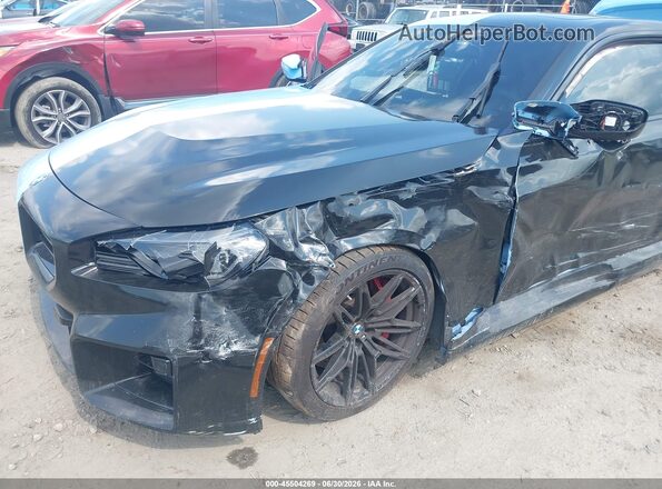 3MF13DM01R8E72317 2024 BMW M2 Black Вид спереду
