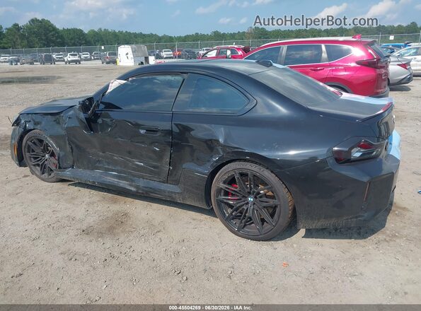 3MF13DM01R8E72317 2024 BMW M2 Black Панорамний вид салону 360°