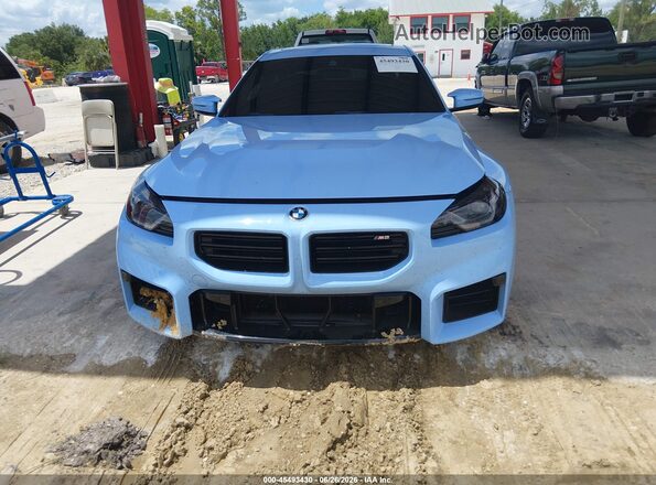 3MF13DM02P8D50725 2023 BMW M2 Blue ხელსაწყოთა პანელის ხედი
