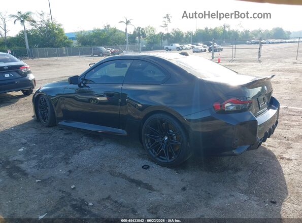3MF13DM02R8D80598 2024 BMW M2 Black უკანა მარცხენა