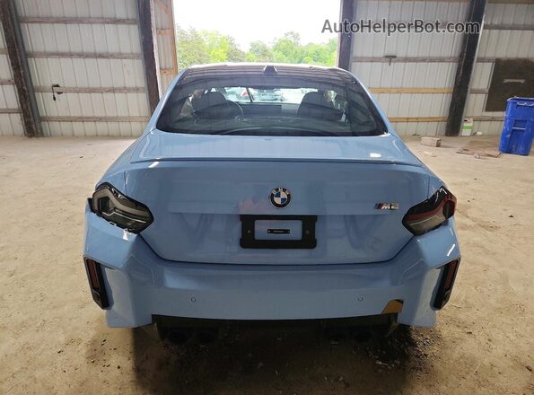 3MF13DM03R8E64901 2024 BMW M2 Blue Հետևի տեսք