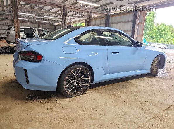 3MF13DM03R8E64901 2024 BMW M2 Blue Հետևի աջ