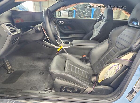 3MF13DM03R8E64901 2024 BMW M2 Blue Սալոնի դիմացի տեսք