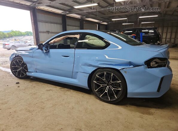 3MF13DM03R8E64901 2024 BMW M2 Blue Հետևի ձախ