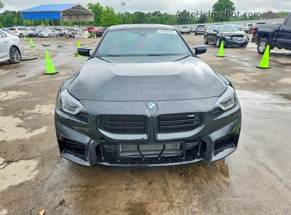 3MF13DM04R8D96026 2024 BMW M2 Black წინა ხედი