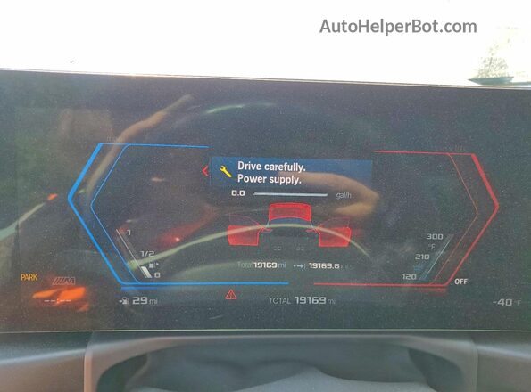 3MF13DM0XP8D66414 2023 BMW M2 Черный Вид щитка приборов