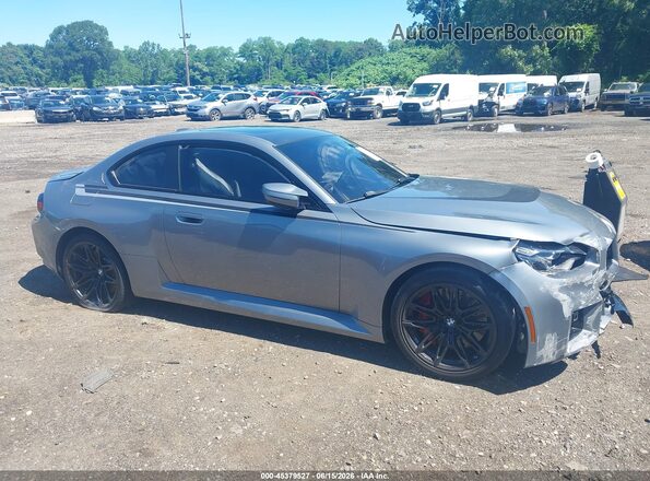 3MF23DM00T8G08867 2026 BMW M2 Gray Вид задньої частини салону