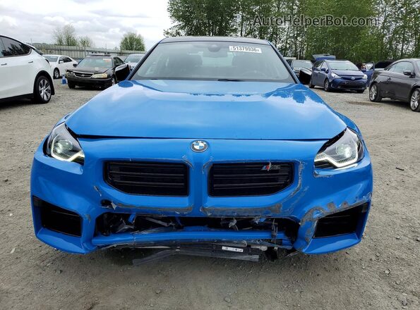 3MF23DM01S8F26600 2025 BMW M2 Blue Դիմացի տեսք