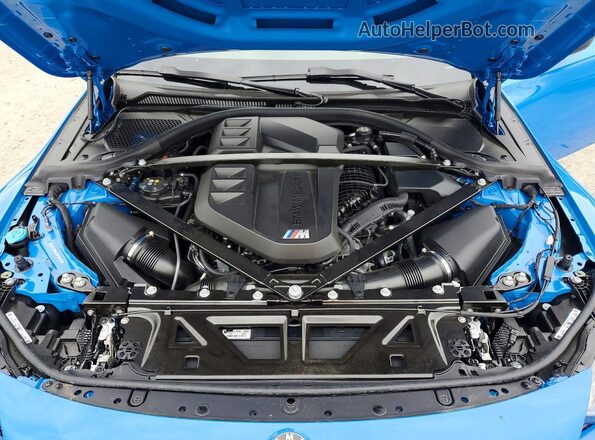 3MF23DM01S8F26600 2025 BMW M2 Blue Սալոնի հետևի տեսք