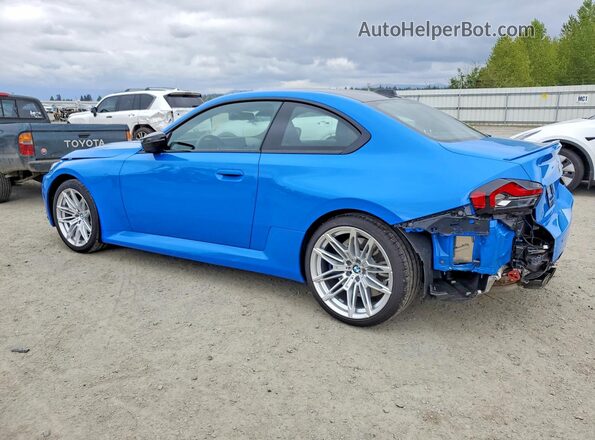 3MF23DM01S8F26600 2025 BMW M2 Blue Հետևի ձախ