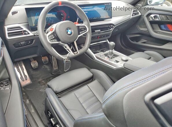 3MF23DM01S8F26600 2025 BMW M2 Blue Առջևի վահանակի տեսք