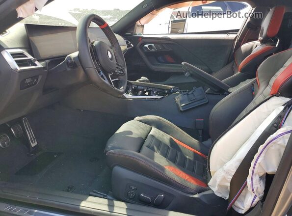 3MF23DM01T8F92243 2026 BMW M2 Gray Вид салону спереду