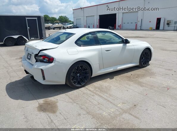 3MF23DM0XT8G44453 2026 BMW M2 White Հետևի աջ