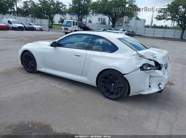 3MF23DM0XT8G44453 2026 BMW M2 White Հետևի ձախ