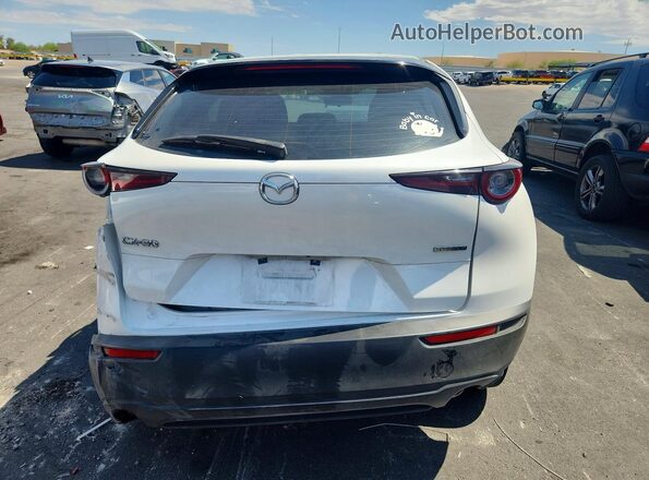 3MVDMAAL0MM226061 2021 MAZDA CX-30 White Вид ззаду