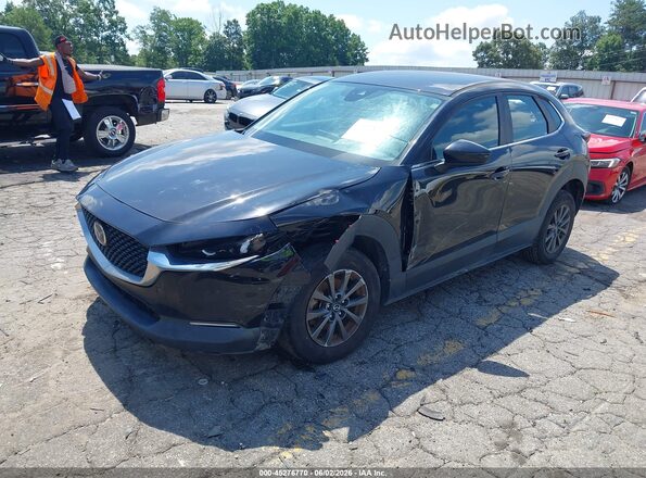 3MVDMAAL8MM304456 2021 MAZDA CX-30 Black Առջևի ձախ երեք քառորդ տեսարան