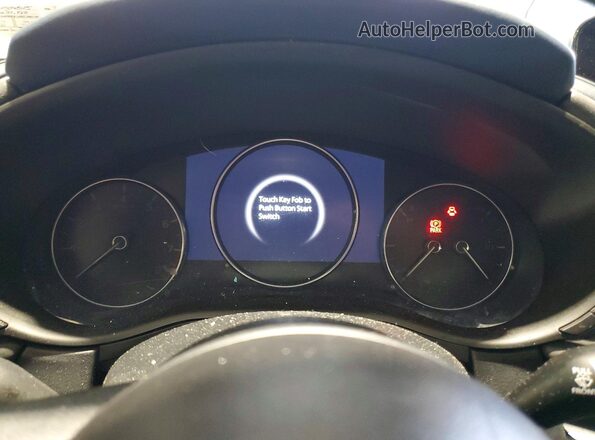 3MVDMABL1LM109845 2020 MAZDA CX-30 White Instrument cluster view
