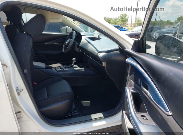 3MVDMABL1LM132302 2020 MAZDA CX-30 White Widok wnętrza z przodu