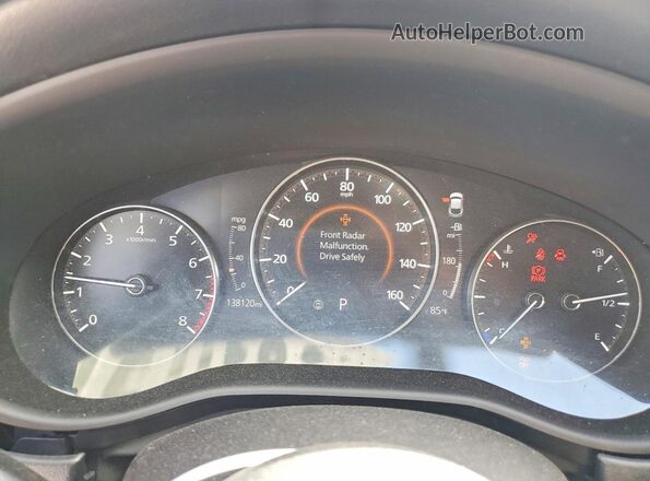 3MVDMABL3MM234864 2021 MAZDA CX-30 Silver Вид щитка приладів
