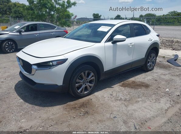 3MVDMABL3MM317002 2021 MAZDA CX-30 White Առջևի ձախ երեք քառորդ տեսարան
