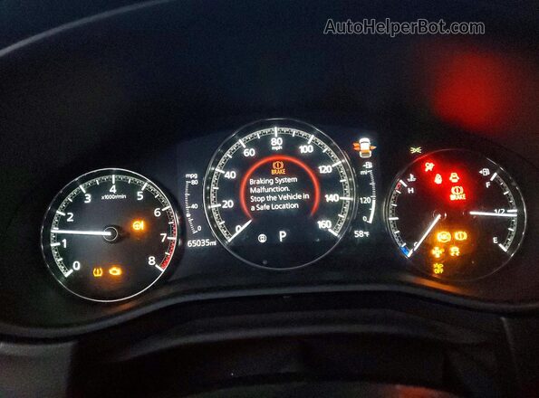 3MVDMABL7MM202452 2021 MAZDA CX-30 Black Vista del cuadro de instrumentos