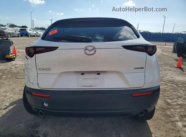 3MVDMABLXMM262208 2021 MAZDA CX-30 White Հետևի տեսք