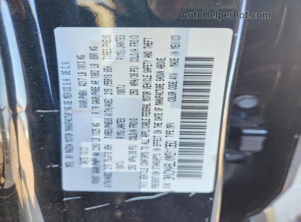 3MVDMABLXMM311360 2021 MAZDA CX-30 Черный Вид наклейки с VIN-кодом
