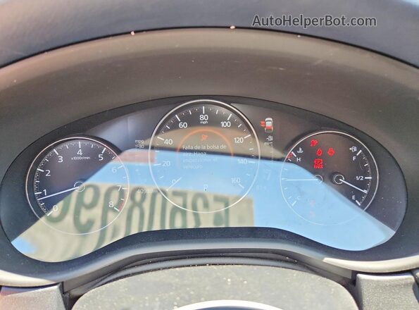 3MVDMACL0LM102917 2020 MAZDA CX-30 Красный Вид щитка приборов