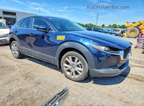 3MVDMACL6MM214140 2021 MAZDA CX-30 Синий Передняя правая четверть