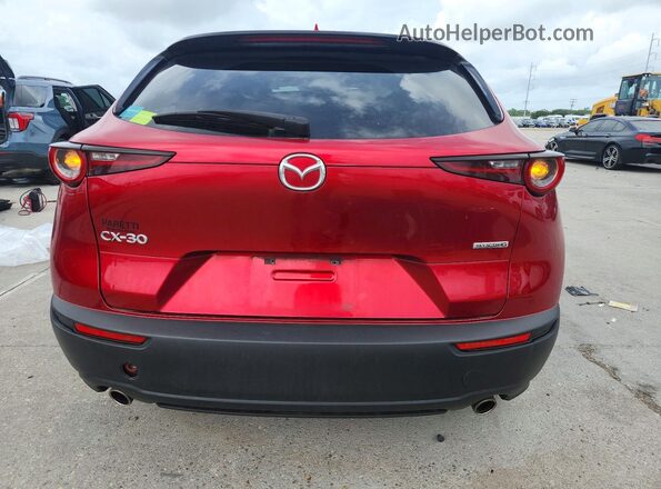 3MVDMADL4MM210246 2021 MAZDA CX-30 Red Widok z tyłu