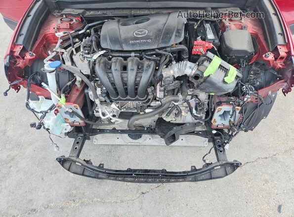 3MVDMADL4MM210246 2021 MAZDA CX-30 Red Widok wnętrza z tyłu
