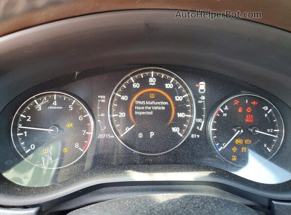 3MVDMADL9MM272757 2021 MAZDA CX-30 Silver Instrument cluster view