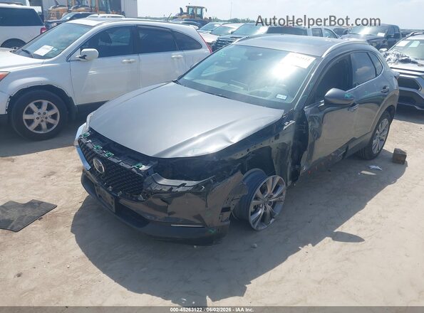 3MVDMAEM7LM128985 2020 MAZDA CX-30 Gray Առջևի ձախ երեք քառորդ տեսարան