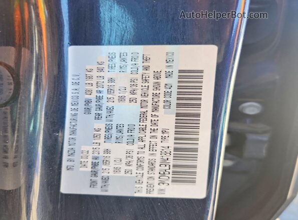 3MVDMBAL9NM418814 2022 MAZDA CX-30 Black VIN კოდის სტიკერის ხედი