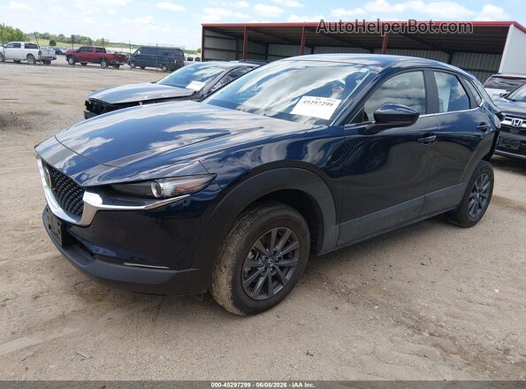 3MVDMBAM0SM829586 2025 MAZDA CX-30 Dark Blue Vista tres cuartos delantera izquierda