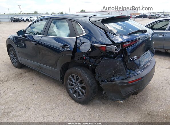 3MVDMBAM0SM829586 2025 MAZDA CX-30 Dark Blue Trasero izquierdo