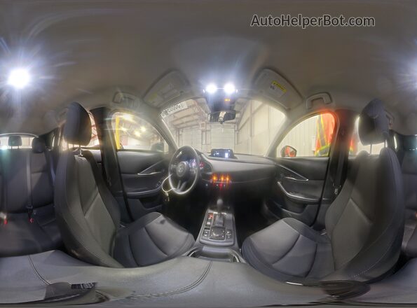 3MVDMBAM2SM757256 2025 MAZDA CX-30 Black Vista interior de 360 grados