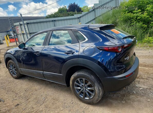 3MVDMBAM4SM847623 2025 MAZDA CX-30 Синий Задняя левая четверть